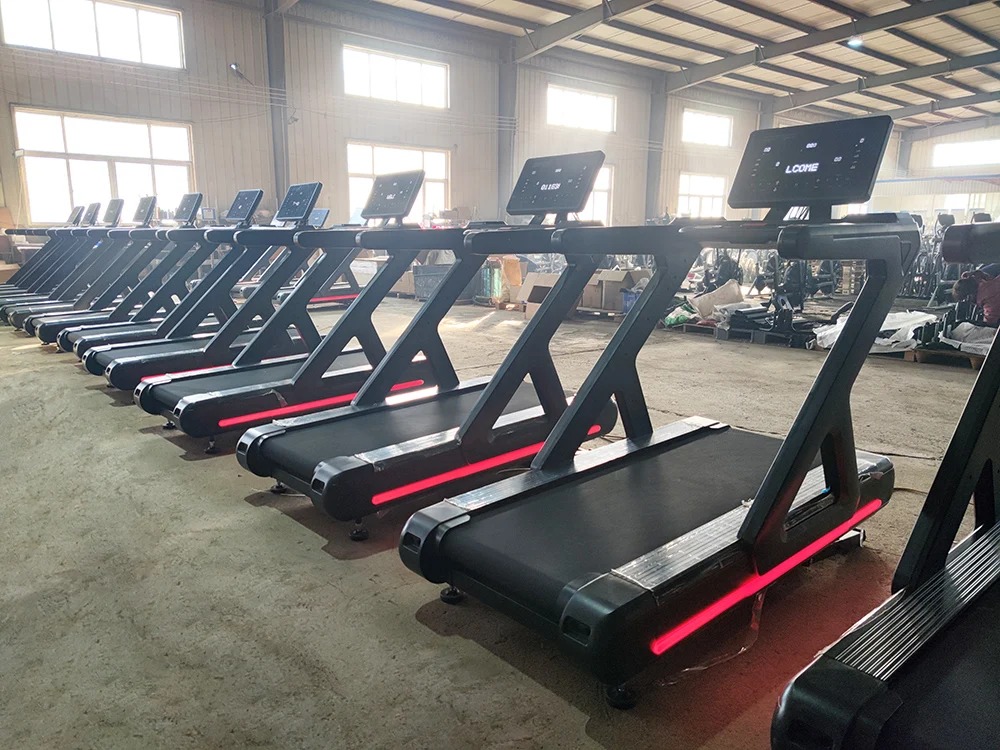 Tecnología de trotadoras profesionales para gimnasio